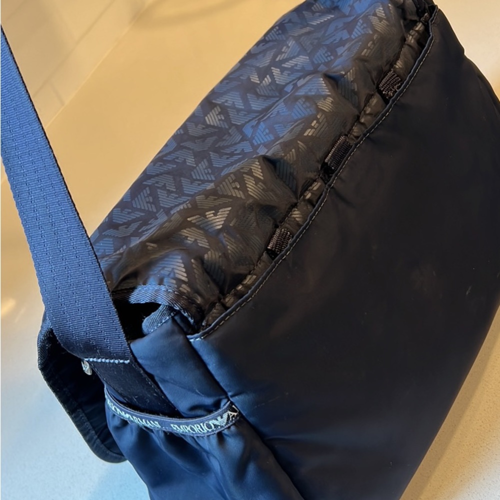 Emporio Armani baby diaper bag